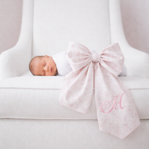 swaddle bow toile