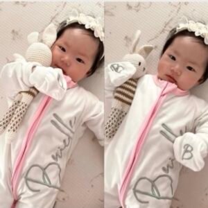 newborn set / hospital outfit baby girl