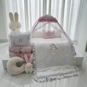 floral pastel embroidery