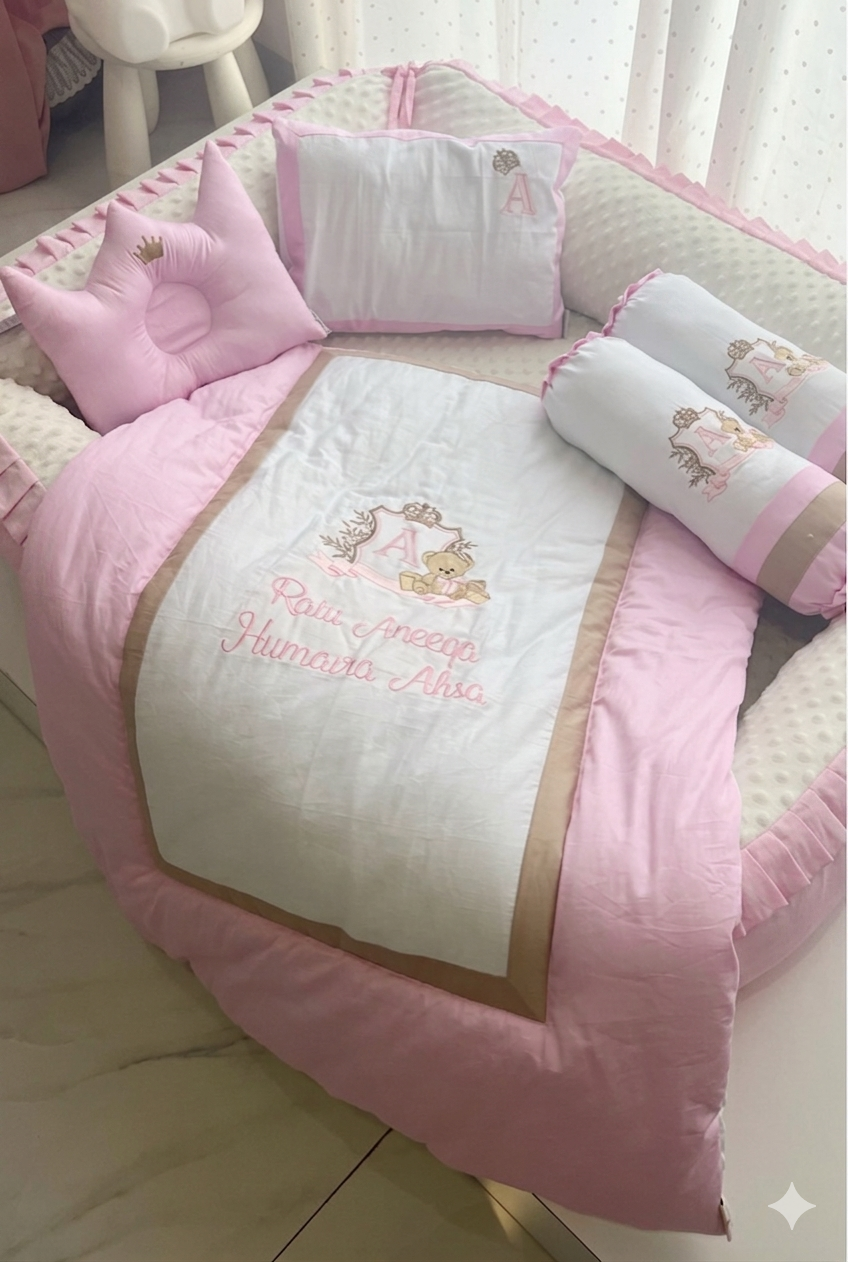 bear frame pink embroidery bear frame pink embroidery