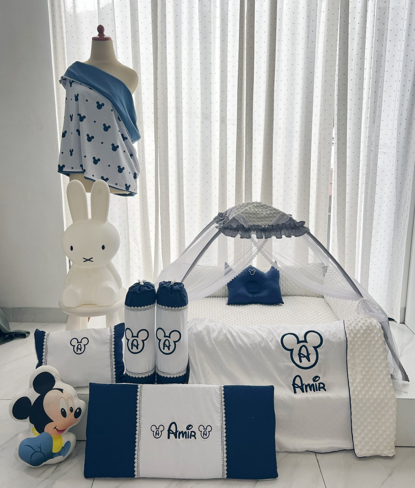 mickey navy embroidery mickey navy embroidery