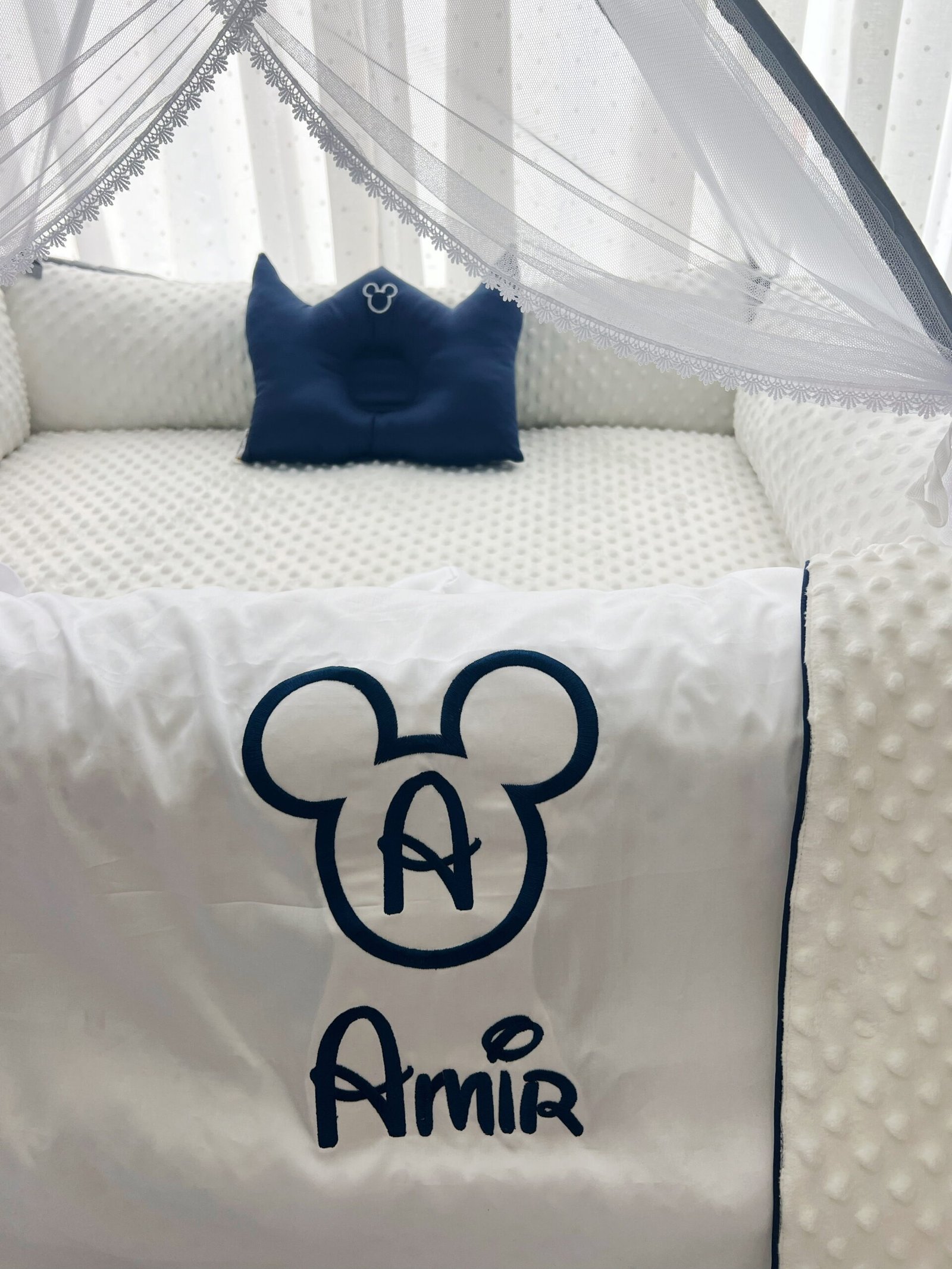 mickey navy embroidery mickey navy embroidery