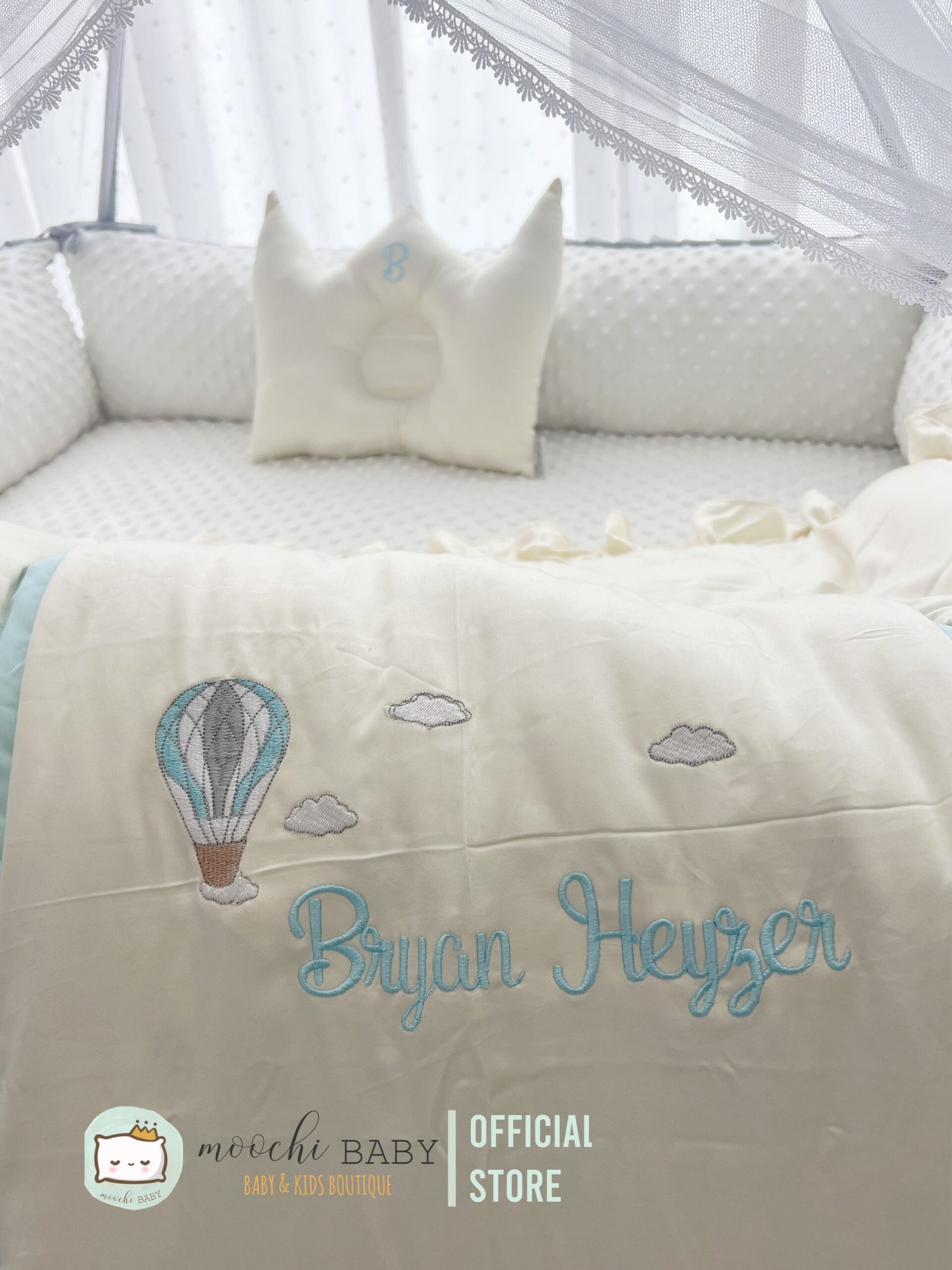 hot air balloon blue embroidery hot air balloon blue embroidery