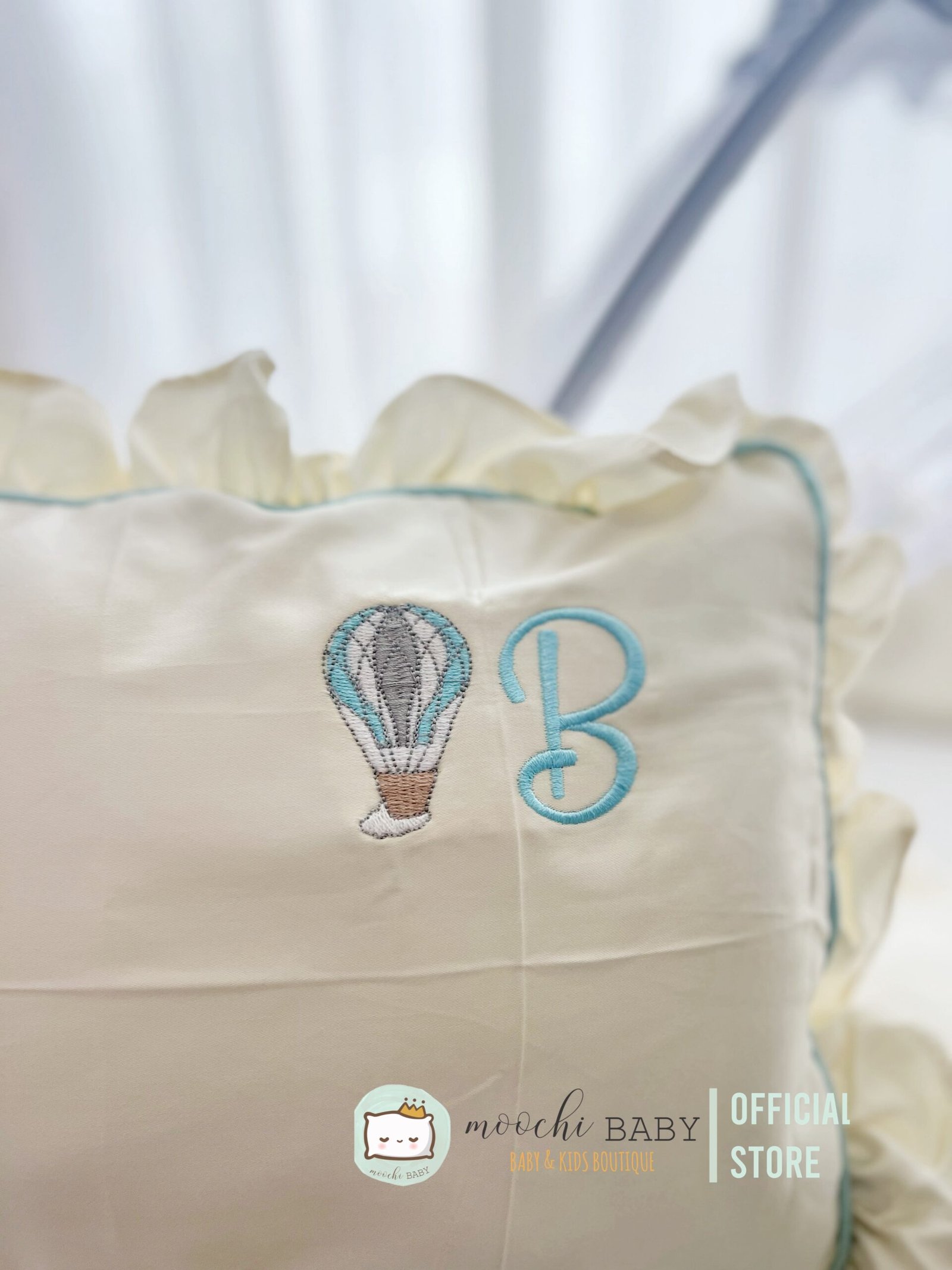 hot air balloon blue embroidery hot air balloon blue embroidery