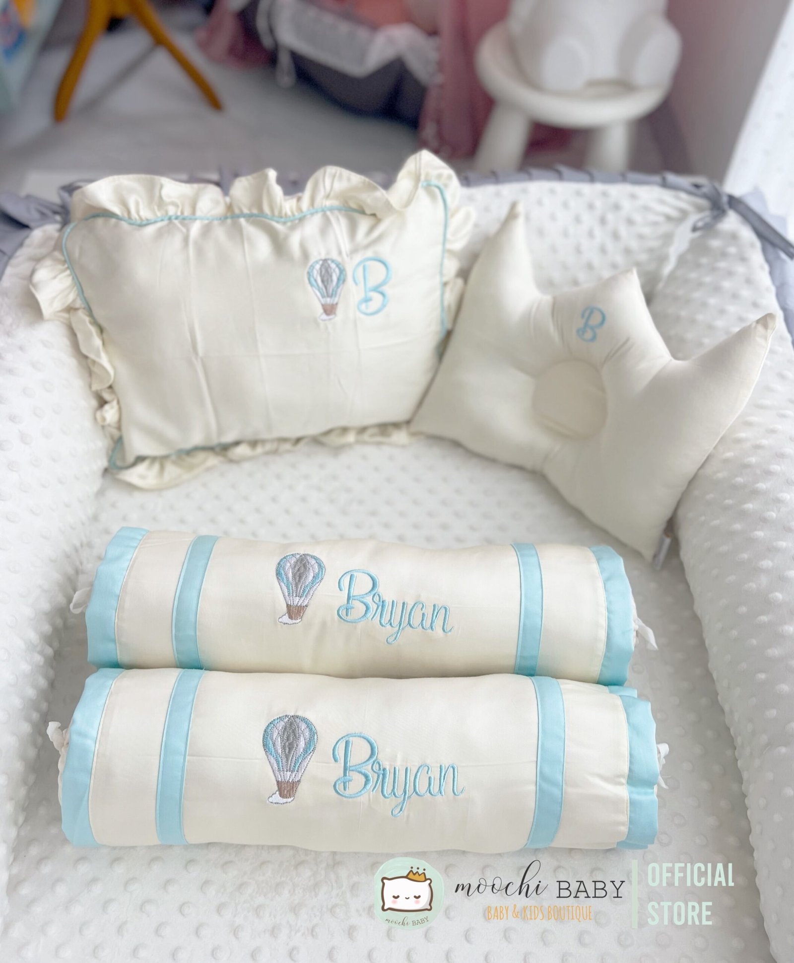 hot air balloon blue embroidery hot air balloon blue embroidery