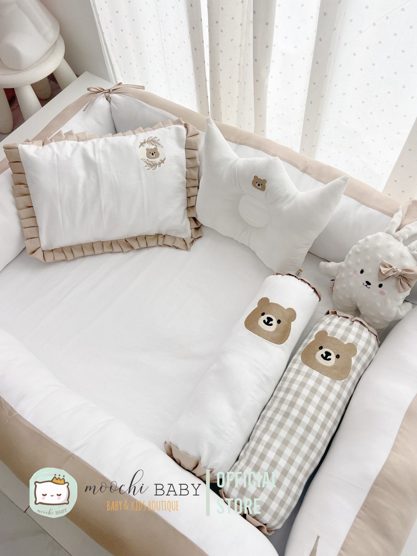 gingham bear embroidery gingham bear embroidery