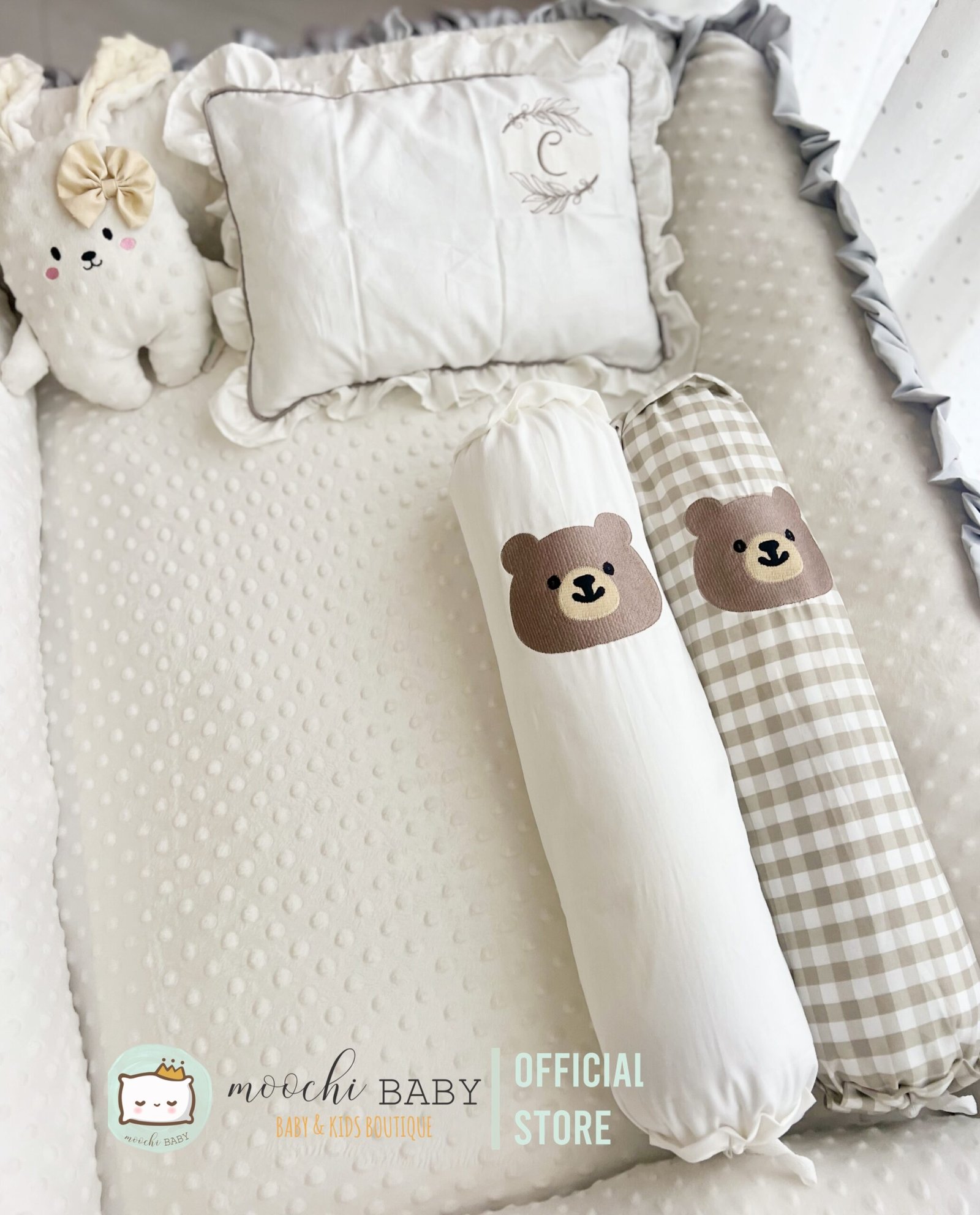 gingham bear embroidery gingham bear embroidery